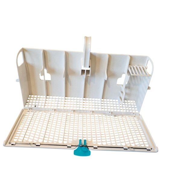 Whirlpool Dishwasher Silverware Basket 3380872 Replacement Clean White Teal‎ - Picture 8 of 10